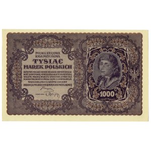 II RP, 1000 marek polskich 1919 III SERJA AH