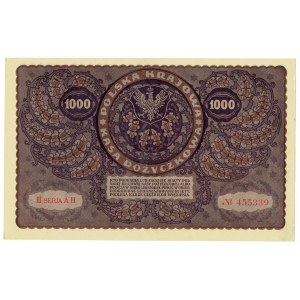II RP, 1000 marek polskich 1919 III SERJA AH