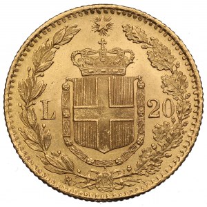 Italien, 20 Lire 1882