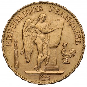 France, 20 francs 1897