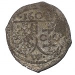 Žigmund III Vasa, denár 1609, Wschowa - NGC MS62