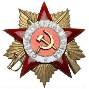 ZSRR, Order Wojny Ojczyźnianej I Klasy - złoto Typ 2