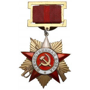 ZSRR, Order Wojny Ojczyźnianej I Klasy - złoto Typ 1