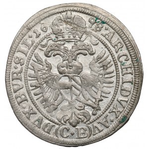 Schlesien under Habsburgs, Leopold I, 3 kreuzer 1698, Brieg