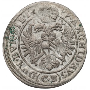 Schlesien under Habsburgs, Leopold I, 3 kreuzer 1699, Brieg