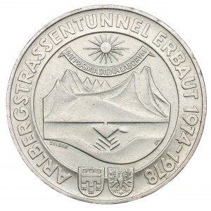 Austria, 100 schillings, 1978 Albertstrassentunnel