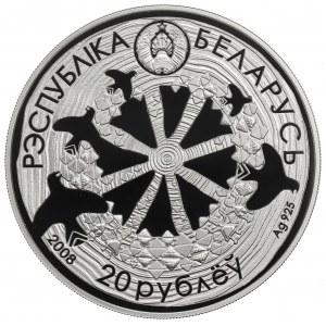 Belarus, 20 rubles 2008