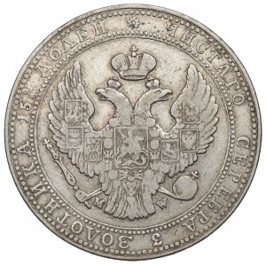 Ruské dělení, Mikuláš I., 3/4 rublu=5 zlotých 1835, Varšava
