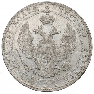 Poland under Russia, Nicholas I, 3/4 rouble=5 zloty 1838 MW