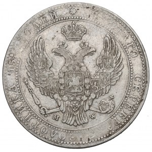 Poland under Russia, Nicholas I, 3/4 rouble=5 zloty 1836 MW, Warsaw