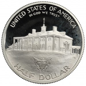 USA, 1/2 dolaru 1982
