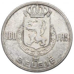 Belgicko, 100 frankov 1948