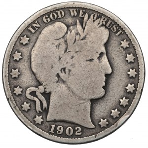 USA, 1/2 dolara 1902