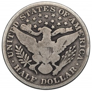 USA, 1/2 dolára 1902