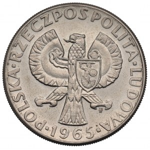 Peoples Republic of Poland, 10 zloty 1965 VII centuries of Warsaw - Specimen CuNi