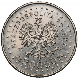 III RP, 20 000 PLN 1994 200. výročie Kosciuszkovho povstania