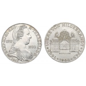 Rakúsko, sada 25 šilingov 1967-68