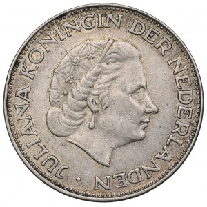 Netherlands, 2-1/2 gulden 1962