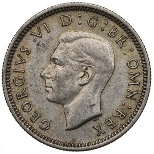 Vereinigtes Königreich, 6 Pence 1937
