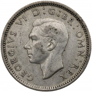 Great Britain, 6 pence 1939