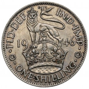 UK, 1 shilling 1946