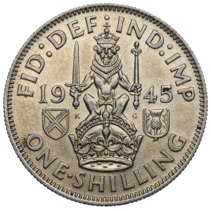UK, 1 shilling 1945