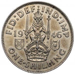Spojené kráľovstvo, 1 shilling 1946