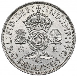 UK, 2 shillings 1941
