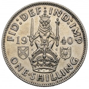 Spojené kráľovstvo, 1 shilling 1940