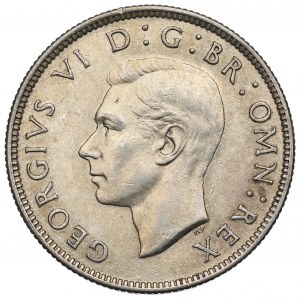 UK, 2 shillings 1945