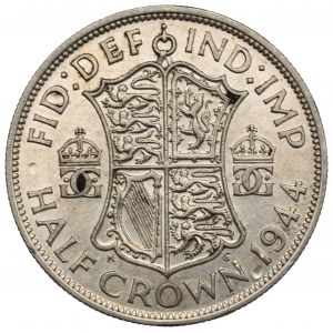 Spojené kráľovstvo, Half crown 1944