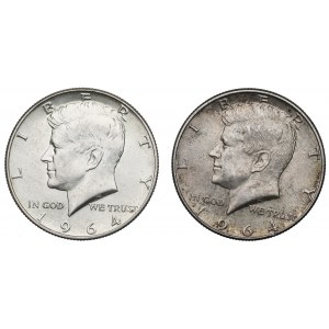 USA, sada 1/2 dolaru 1964