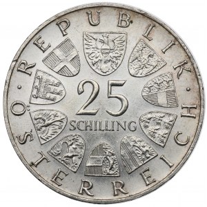 Austria, 25 schillings 1965