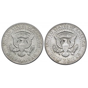 USA, Zestaw 1/2 dolara 1967-68