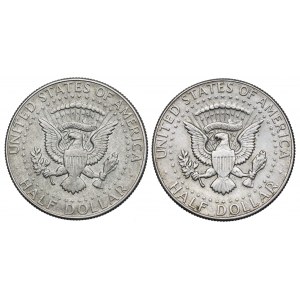USA, sada 1/2 dolára 1967-68