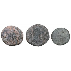 Římská říše, sada bronzů