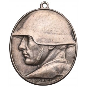 Schweiz, Medaillenschnitt für Soldaten und ihre Familien 1918