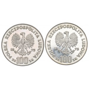 Volksrepublik Polen, 100-Zloty-Satz 1975