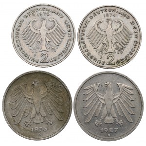 Niemcy, Zestaw 2 i 5 marek