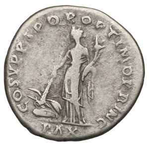 Rímska ríša, Traján, denár - COS V P SPQR OPTIMO PRINC