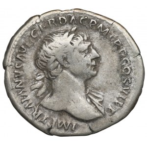 Römisches Reich, Trajan, Denarius - DIVVS PATER TRAIAN
