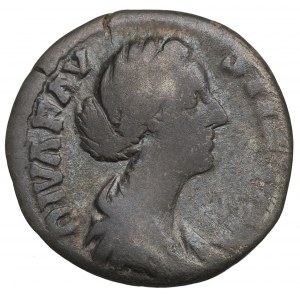 Roman Empire, Faustina Minor, Denarius