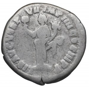 Rímska ríša, Commodus, denár - LIB AVG P M TR P VII IMP IIII COS III P P
