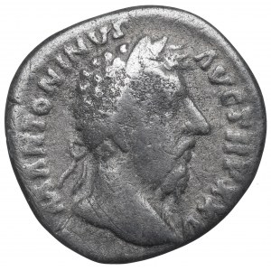 Römisches Reich, Marcus Aurelius, Denarius - COS III
