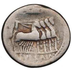 Republika Rzymska, L. Manlius Torquatus (82 r p.n.e), Denar