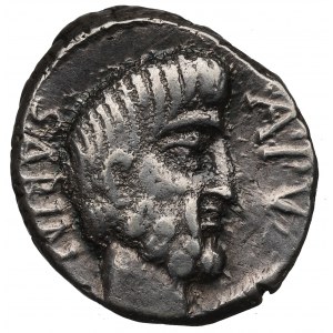 Römische Republik, L. Tituri, L.f Sabinus (89 v. Chr.) Denarius