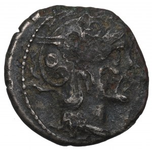 Republika Rzymska, C.Claudius Pulcher (110-109p.n.e), Denar