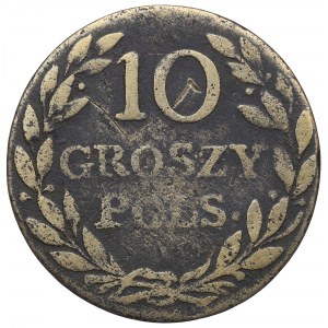 Królestwo Polskie, Mikołaj I, 10 groszy 1816 - ciekawe fałszerstwo z epoki