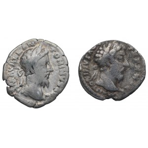Cesarstwo Rzymskie, Marek Aureliusz, Zestaw denarów
