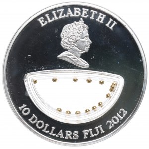 Fiji, 10 Dollars 2012